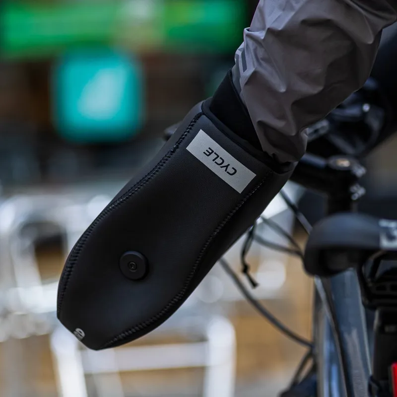 Oxford Cycle Muffs in Black-2