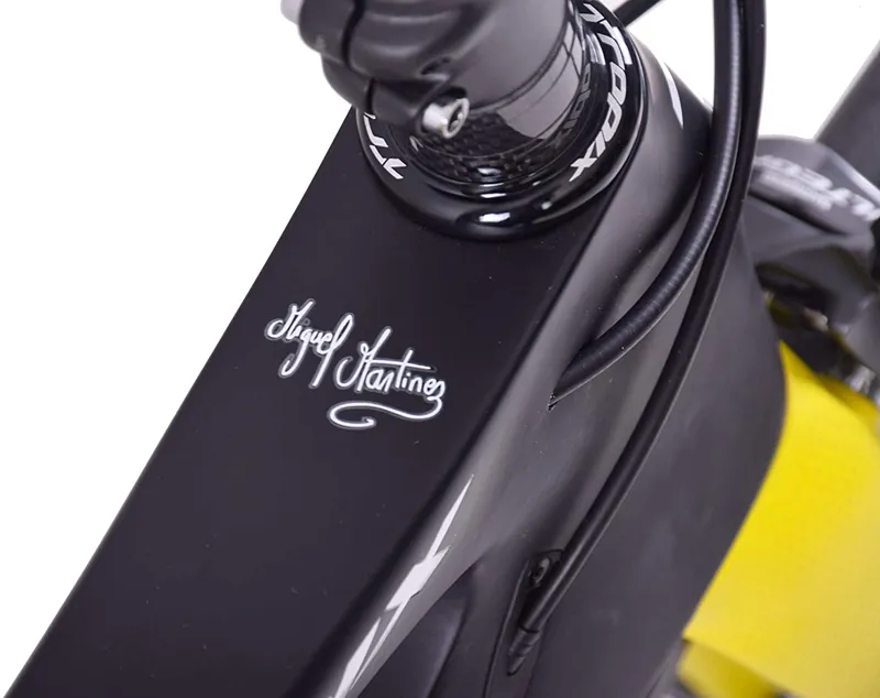 Tropix Paris Sports Road Bike Black and Yellow-3