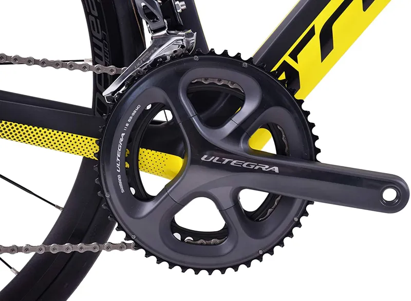 Tropix Paris Sports Road Bike Black and Yellow-7