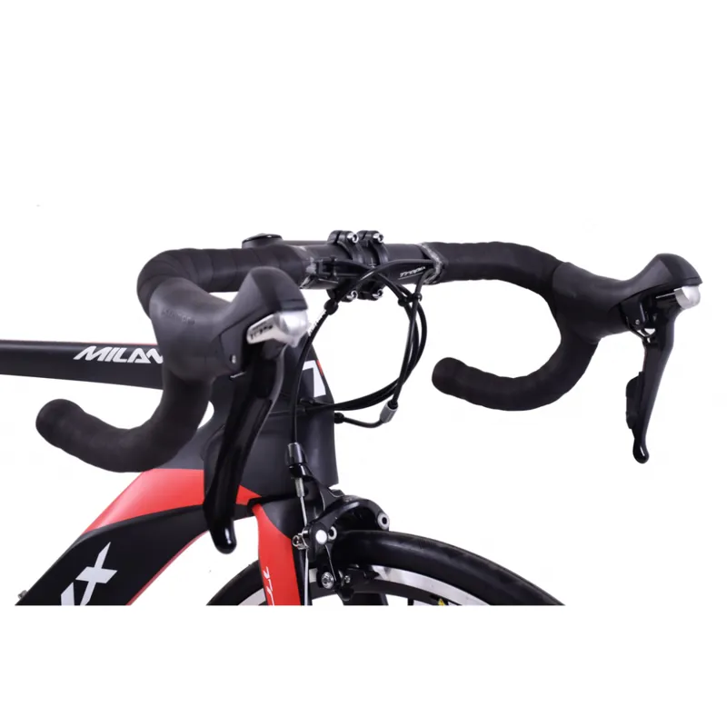 Tropix Milan Sports Road Bike Black and Red-8