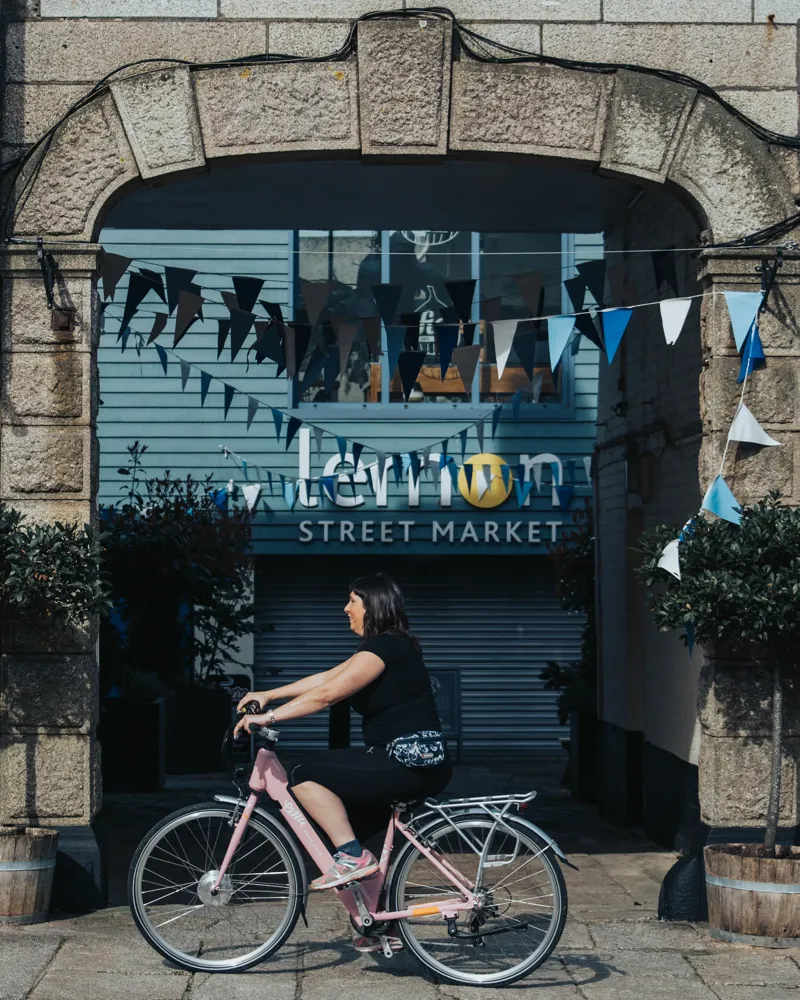 EMU Classic Step Through 700c Wheel Electric Bike Pink 14.5Ah-9