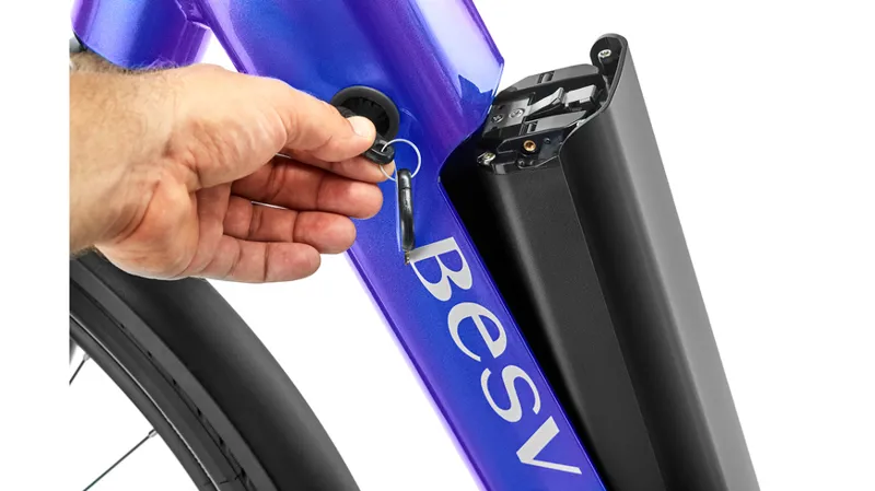 Besv TR 1.5 Electric Bike 700c Wheel Navy Blue-1