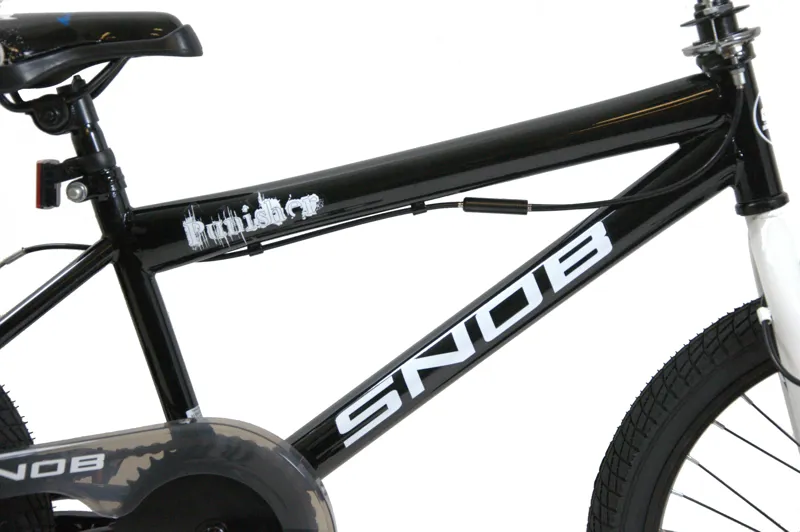 Snob Punisher BMX 20 Inch Wheel Kids Bike Black-2
