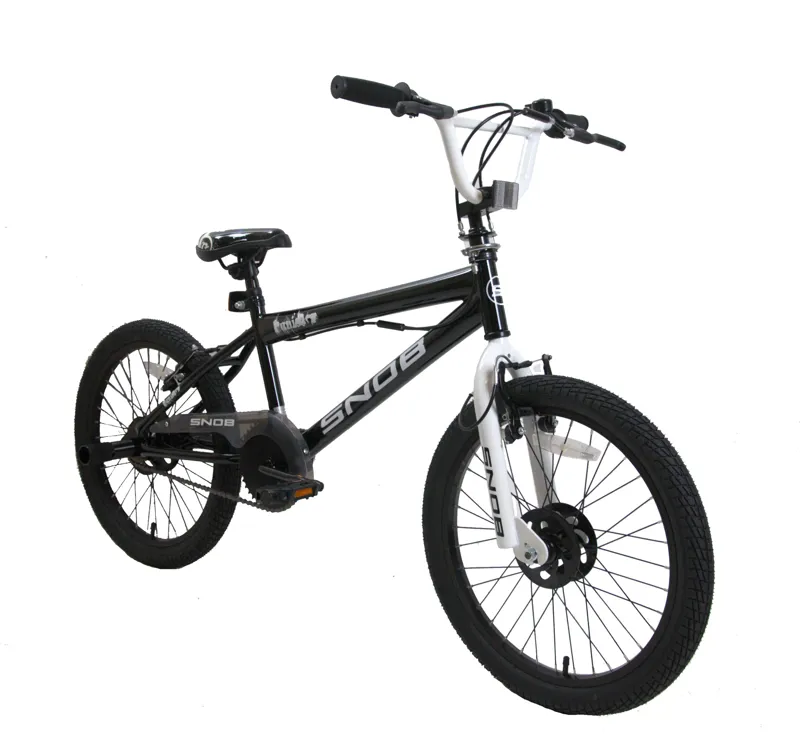 Snob Punisher BMX 20 Inch Wheel Kids Bike Black