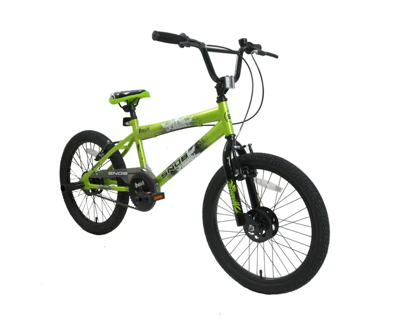 Snob Panic 20 Inch Wheel Kids BMX Bike Green