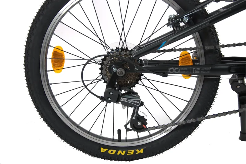 Professional Shadow 20 Inch Wheel Kids Bike Black/Blue-4