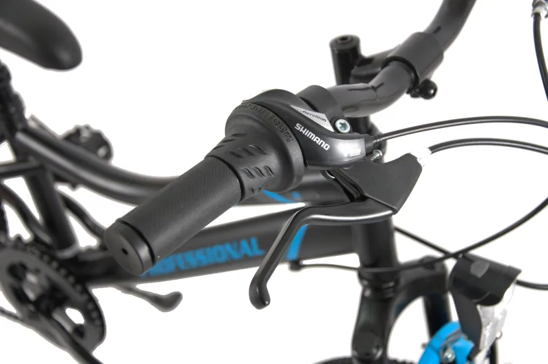 Professional Shadow 20 Inch Wheel Kids Bike Black/Blue-5