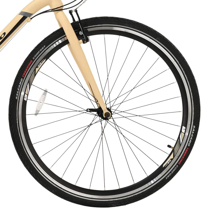 Salcano City Explorer 700c Sports Hybrid Bike Cream/Black-2