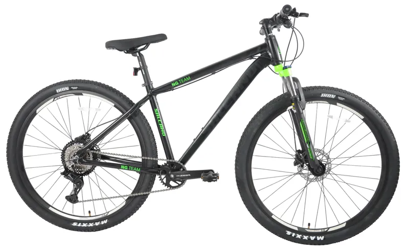 Salcano NG Team 100 1x9 27.5 Mountain Bike Black/Green