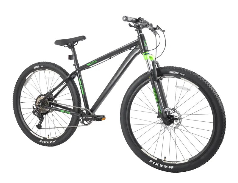 Salcano NG Team 100 1x9 27.5 Mountain Bike Black/Green-1