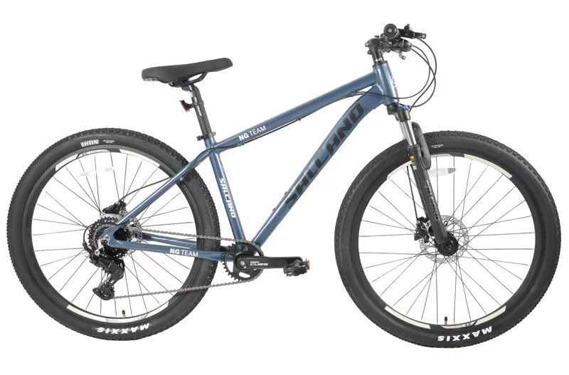 Salcano NG Team 100 1x8 27.5 Mountain Bike Azur Blue/White