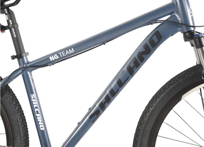 Salcano NG Team 100 1x9 27.5 Mountain Bike Azur Blue/White-2