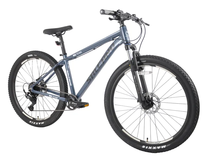 Salcano NG Team 100 1x9 27.5 Mountain Bike Azur Blue/White-1