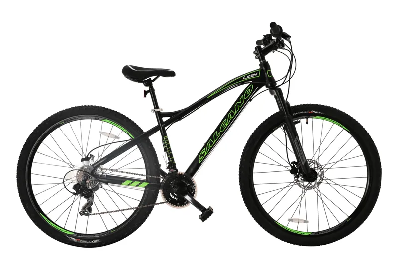 Salcano Lion 29 Inch Wheel Mountain Bike Black/Green