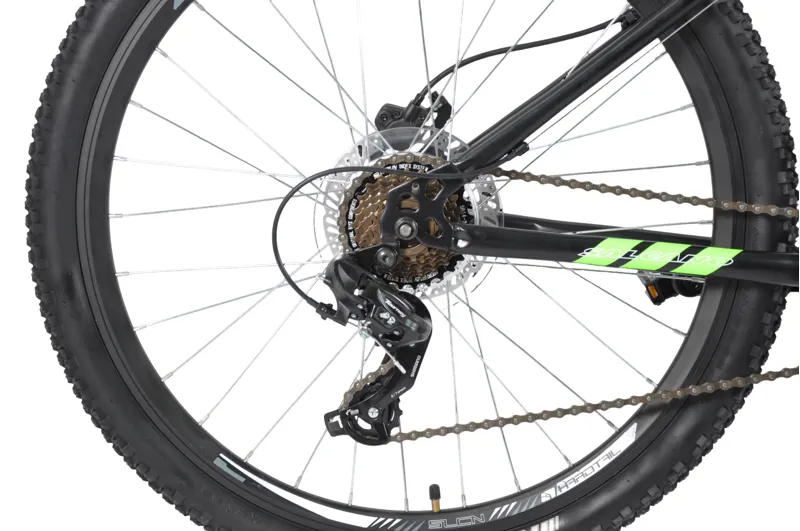 Salcano Lion 26 Inch Wheel Mountain Bike Black/Green-4