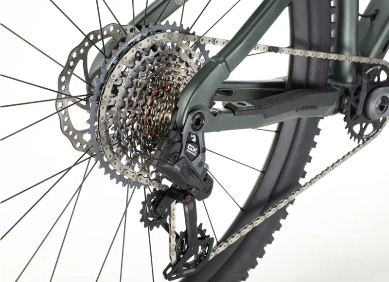 Haro Saguaro 1 29er Mountain Bike Matte Metallic Green-5