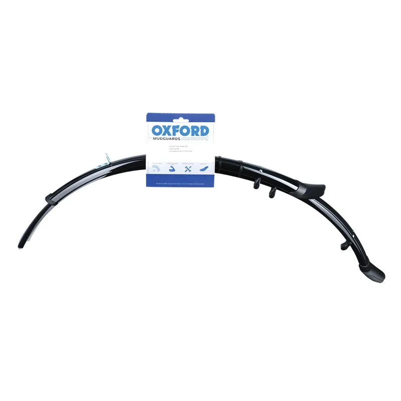 Oxford 700c Hybrid 46mm Mudguard Set Black-1