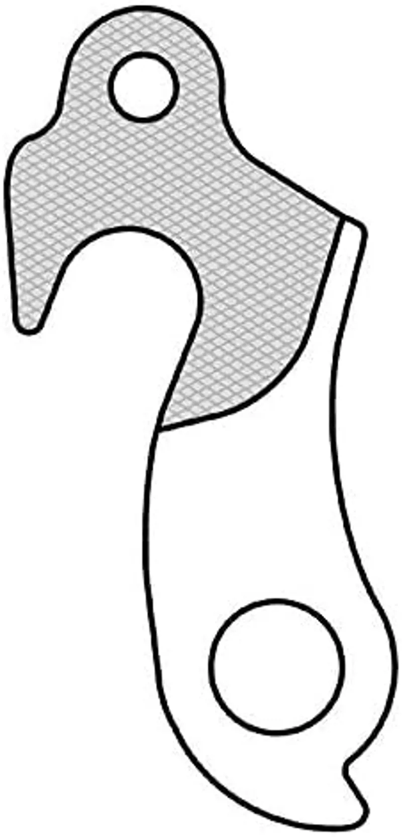 Gear Mech Hanger Fuji Kettler KTM-3