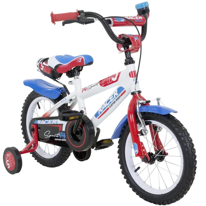 Hi5 Racer 14 Inch Wheel Kids Bike Blue/Red -1