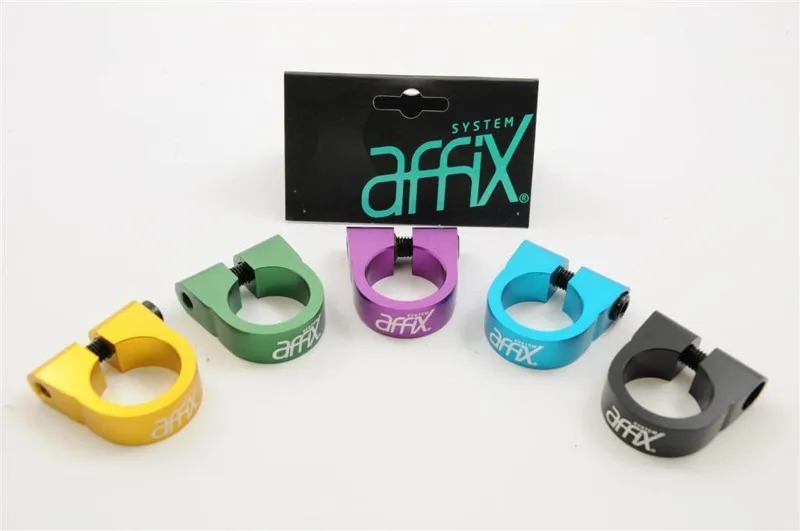 Affix Seat Clamp Alloy 28.6mm Green