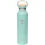 Earthwell Woodie Vacuum Bottle 650ml Maple Cap/Aqua Blue