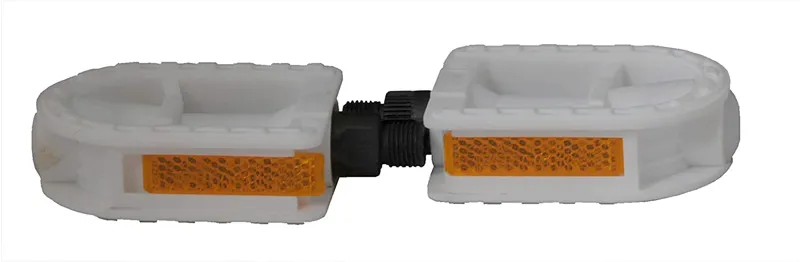 Coyote 1/2 white kids junior childrens unisex bike pedals-3