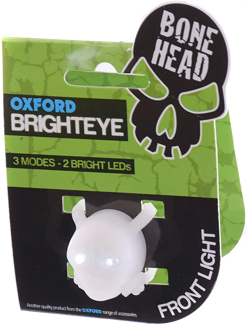 Oxford Silicone Bonehead Front Light White