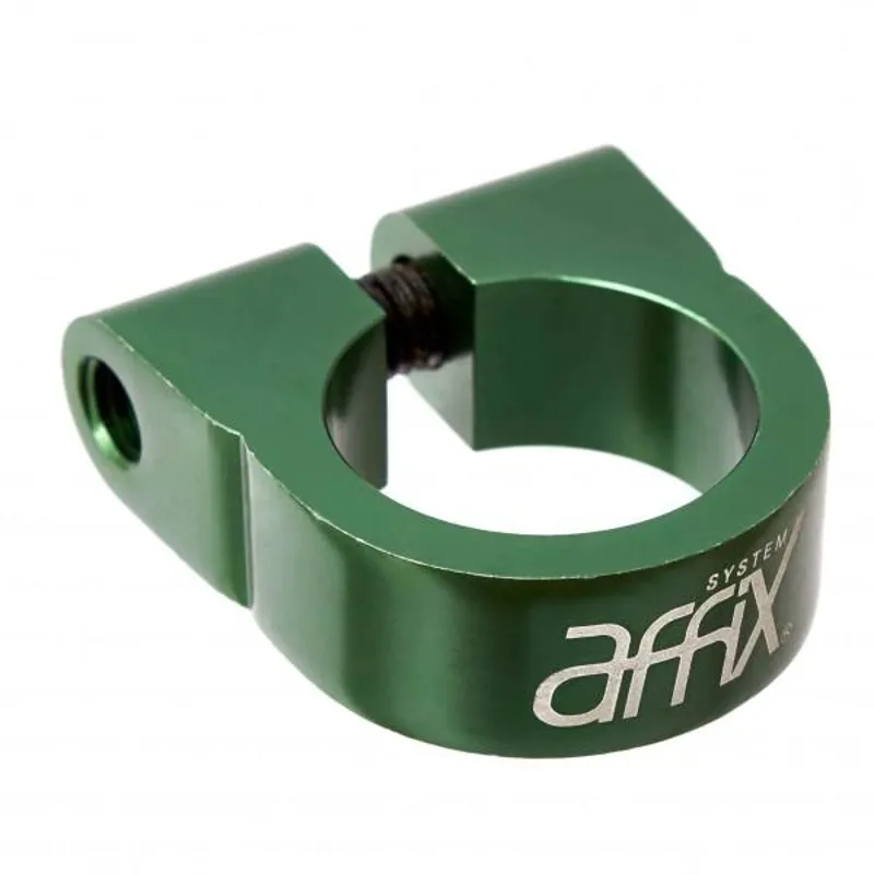 Affix BMX Seat Clamp 28.6mm Green