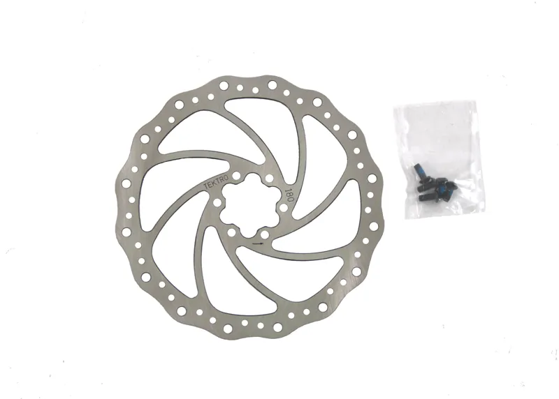 Disc Brake Rotor 180mm Silver-1