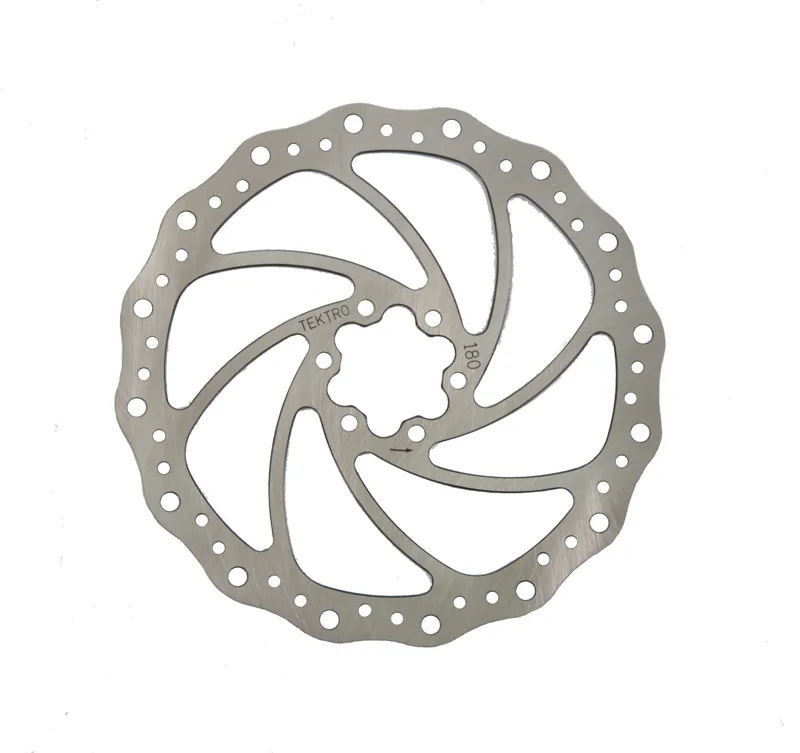 Disc Brake Rotor 180mm Silver