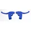 Resin Caliper Brake Levers Blue
