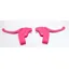 Resin Caliper Brake Levers Pink