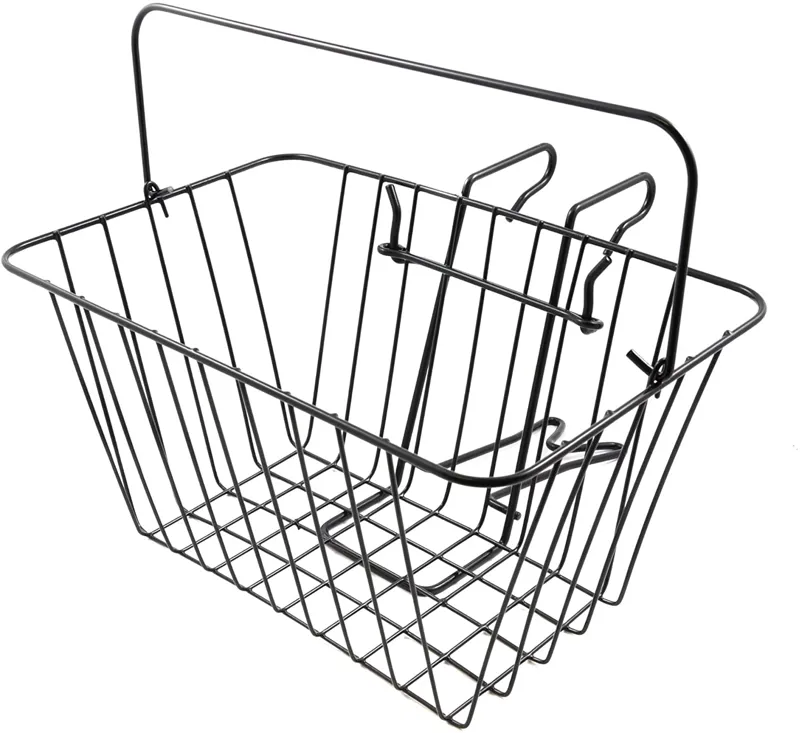 Ammaco Front Wire Basket Black