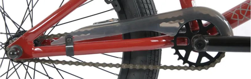 C1 Hockey Stick BMX Chainguard Clear-3