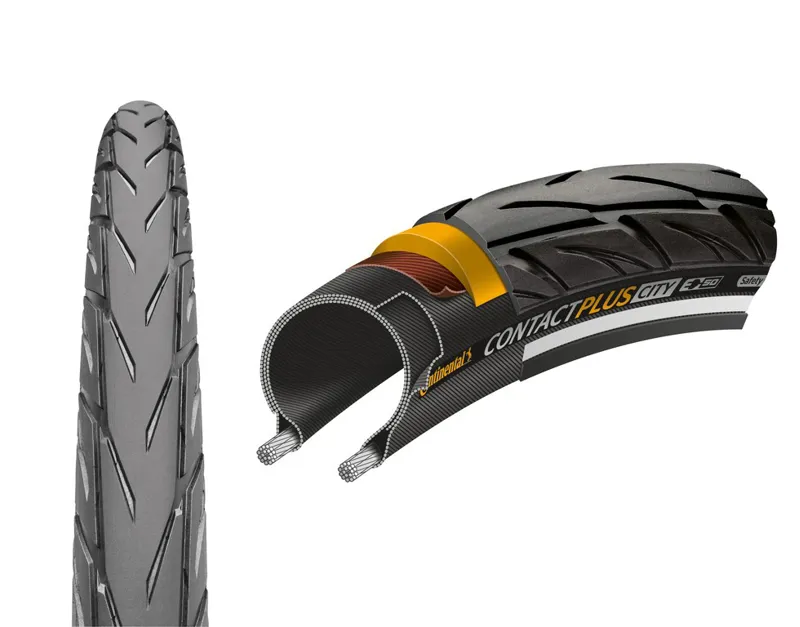 Continental Contact Plus City Tyre 700 x 42c-2