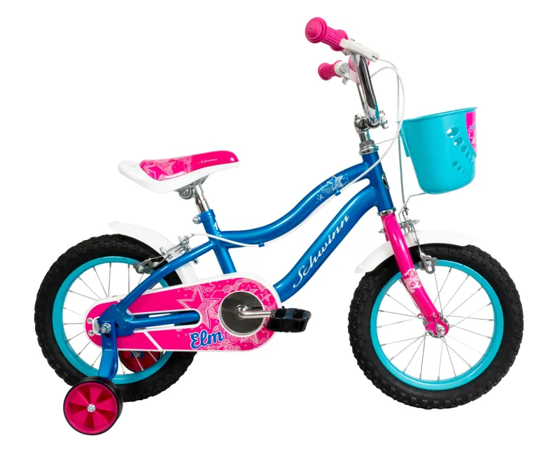 Schwinn Elm 14 Inch Wheel Kids Bike Blue