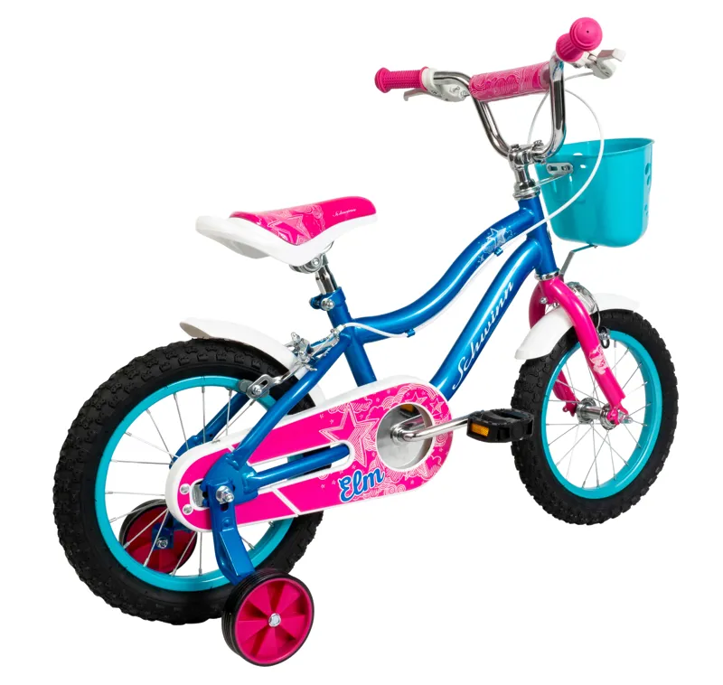 Schwinn Elm 14 Inch Wheel Kids Bike Blue-1