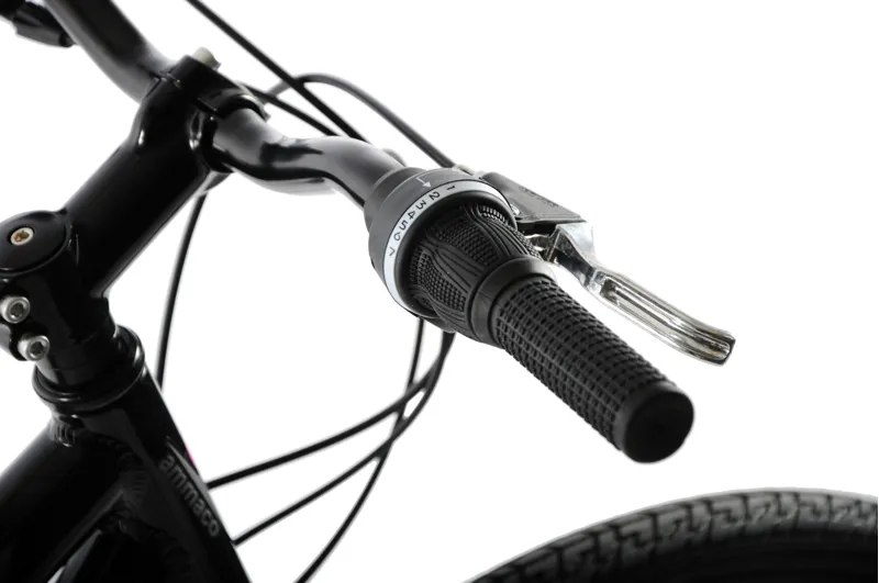 Ammaco Ridgeway 700c Sports Hybrid Bike Black-12