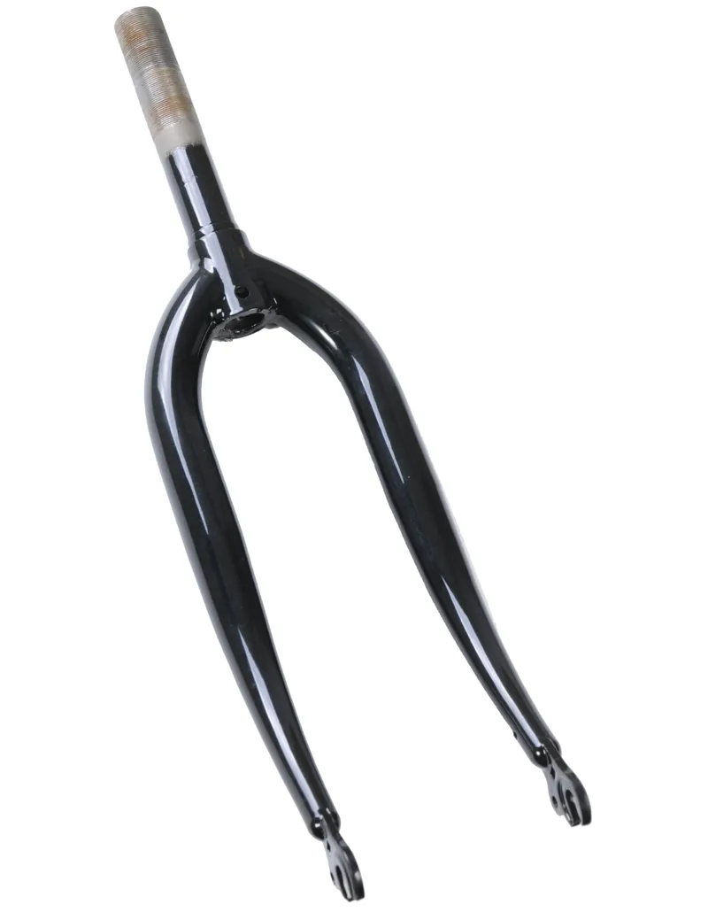 20 Inch Wheel Threaded 25.4mm Rigid Forks Black
