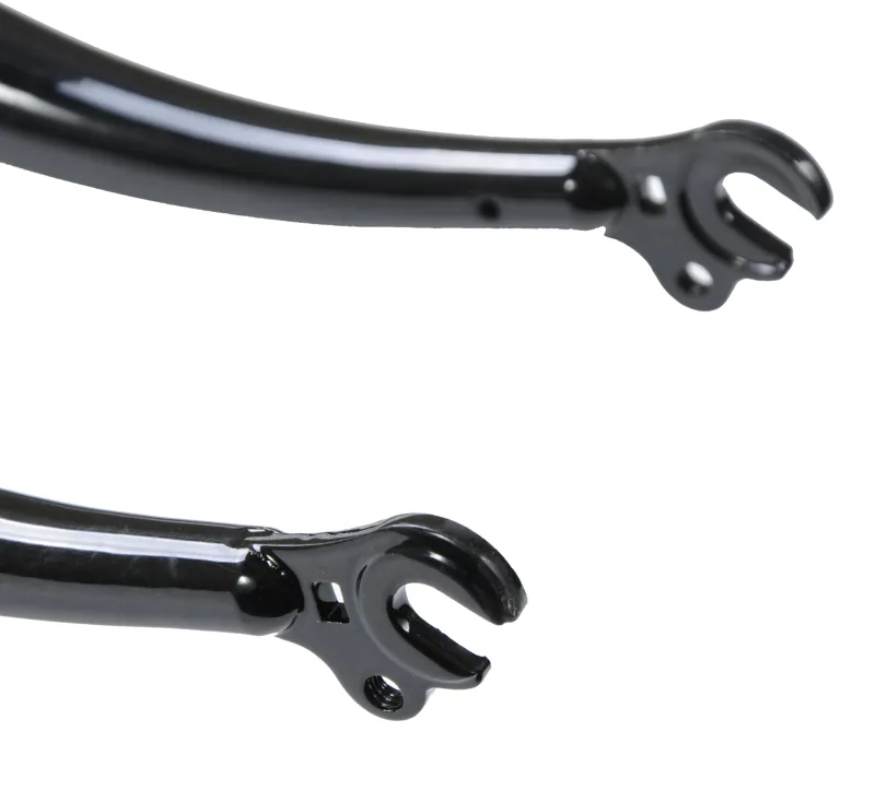 20 Inch Wheel Threaded 25.4mm Rigid Forks Black-4