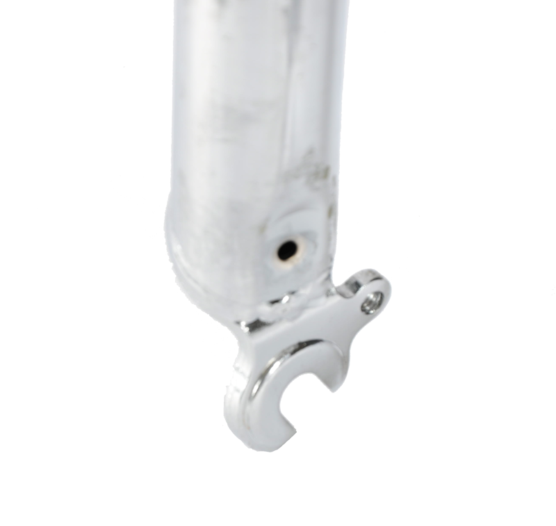 26 Inch Threaded Fork 1 Inch Chrome-3