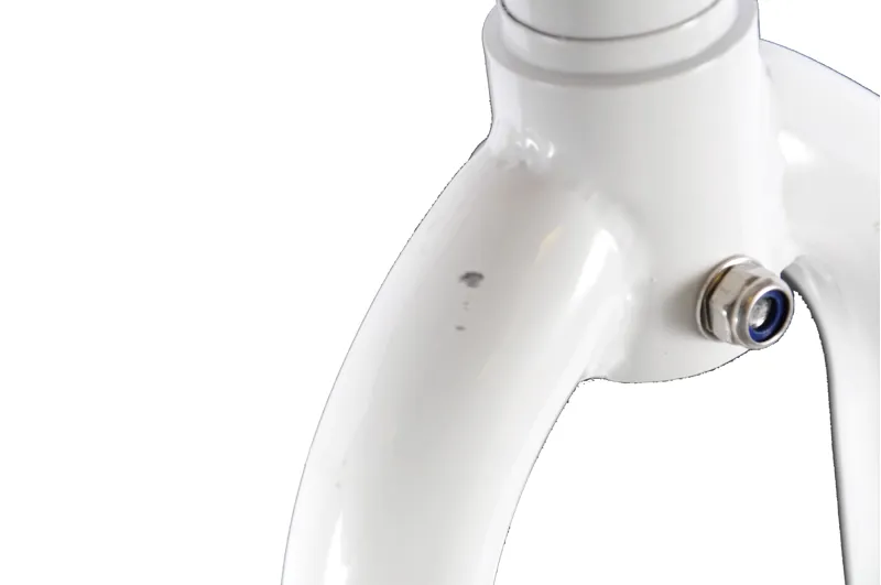 26 Inch Fork 1 1/8 Threaded White-2