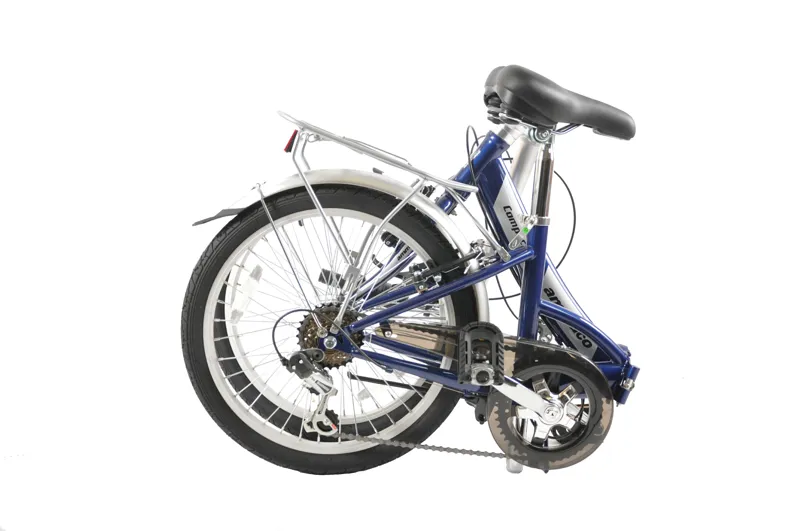 Ammaco Pakka Compact 20 Inch Wheel Folding Bike Blue-3