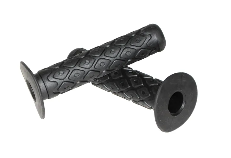 BMX Flanged Handlebar Grips Black