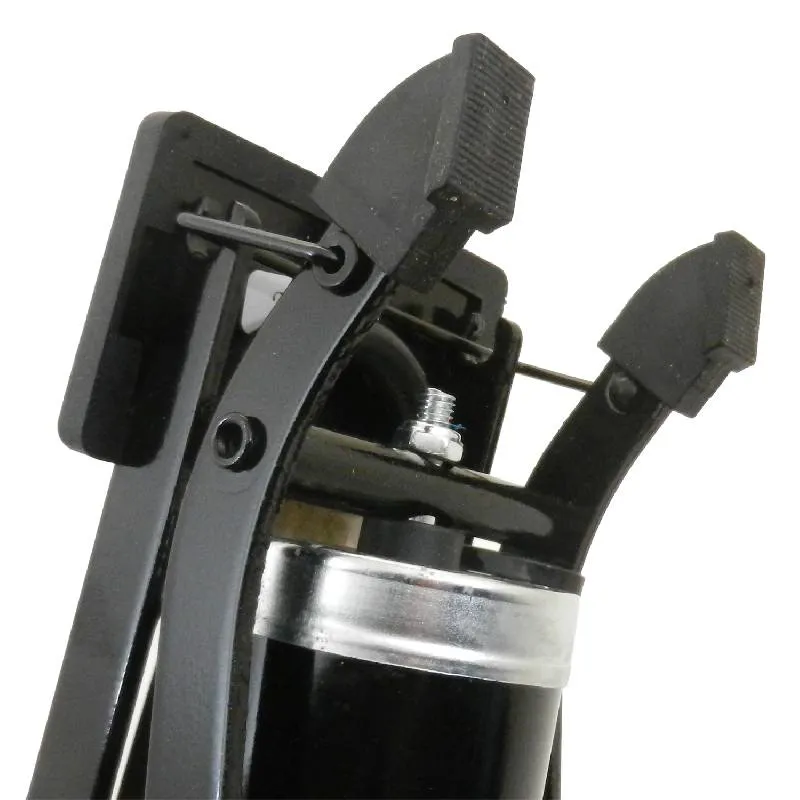 One23 Barrel Foot Pump and Gauge Black-2