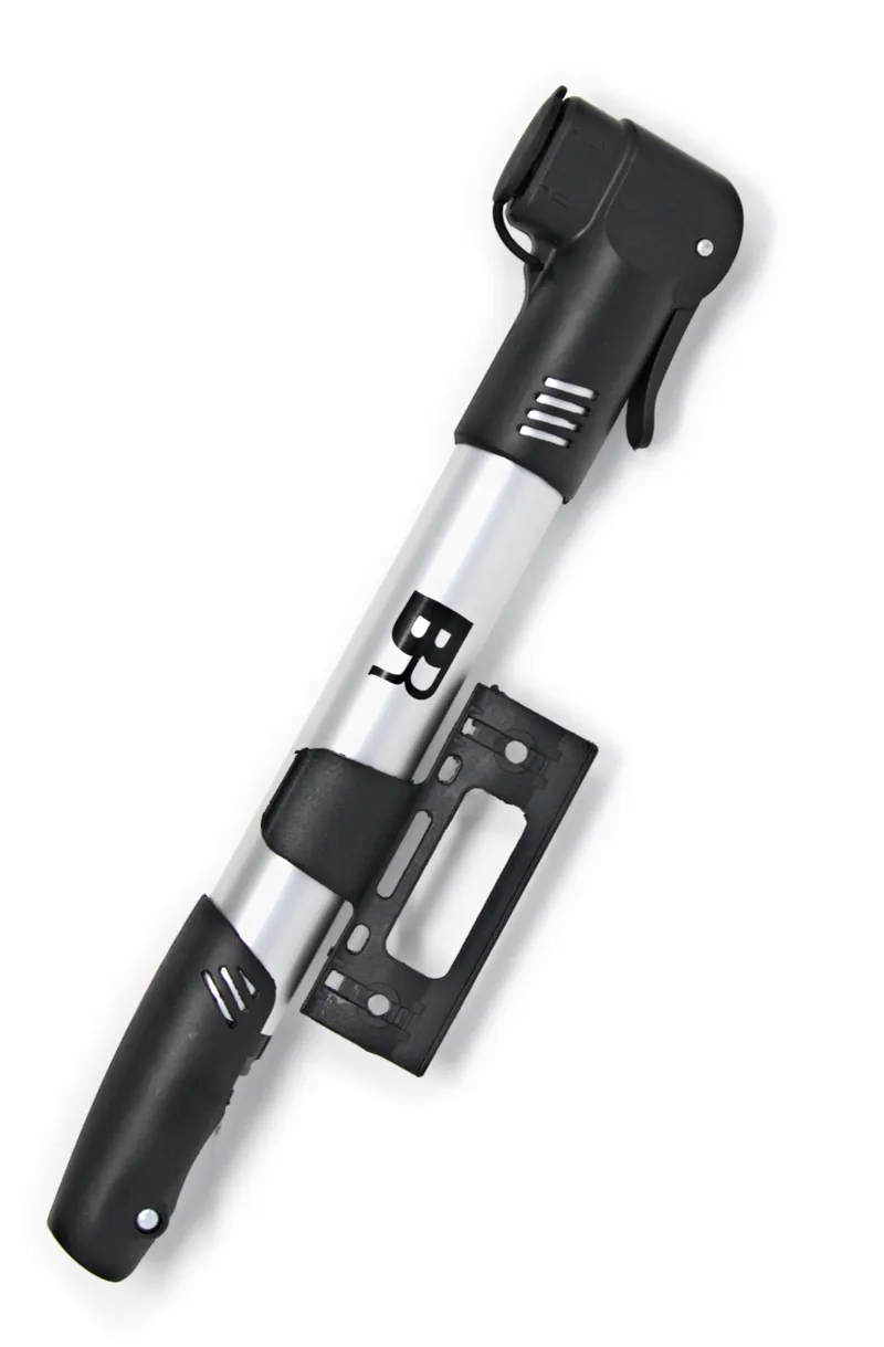 Alloy Dual Valve Hand Pump Silver