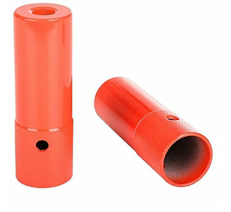 BMX 10/14mm Axle Stunt Pegs Red