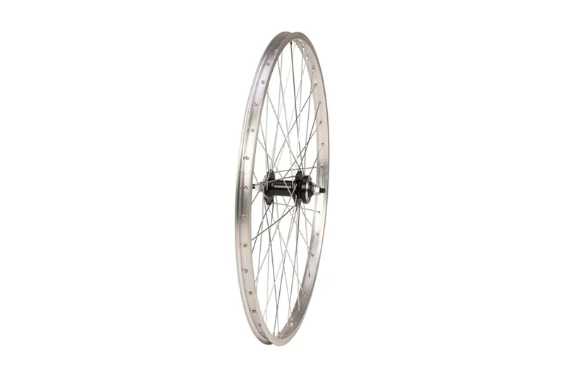 Raleigh 26 x 1 75 Front Disc Wheel Silver