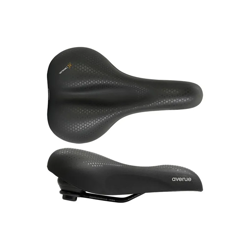 Selle Royal Avenue Gel Mens Saddle Black-3