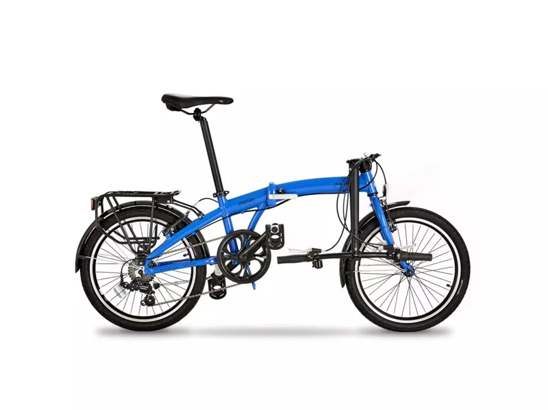 Raleigh Stowaway 20 Inch Wheel Folding Bike Blue-2